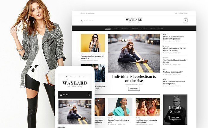 Waylard - Fashion Blog WordPress Theme