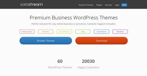 SoloStream WordPress Themes