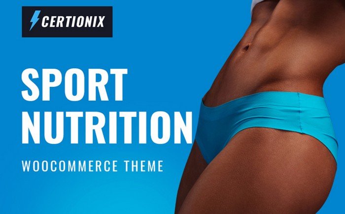 Certionix – Classy Sport Nutrition WooCommerce Theme