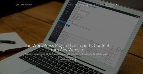 WP Site Importer WordPress Plugin