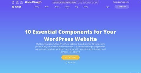 10Web is the only all-in-one platform offering premium solutions.