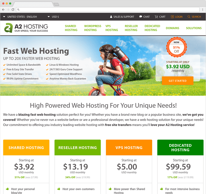 Best WordPress Hosting Providers - A2 Hosting have been around since 2001 with data centers around the world.