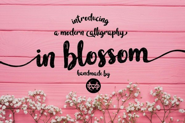 The Splendid Spring Fonts Bundle - Blossom Font